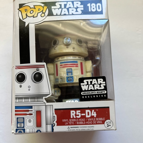Funko Pop Star Wars Smuggler’s Bounty Droids #180 R5-D4 And #181 C-3PO Vaulted - Picture 10 of 11